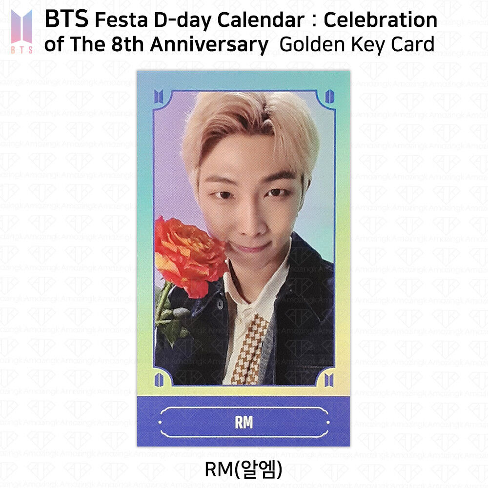 RM ナムジュン ボロい BTS トレカFESTA D-DAY CALENDAR RM ナムジュン ボロい BTS トレカFESTA D-DAY CALENDAR