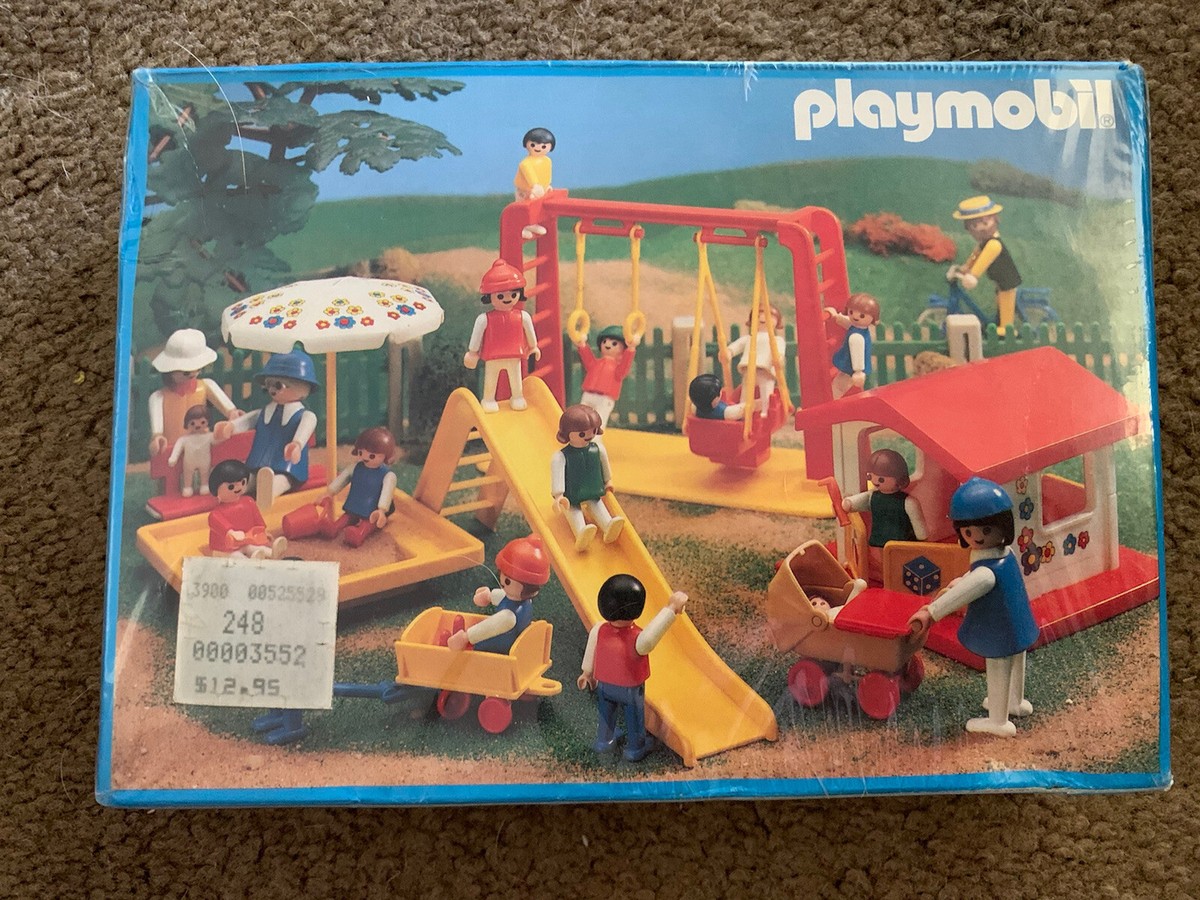 プレイモービル　3552 Vintage Playmobil - 3552 Swing Set | eBay