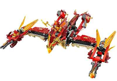 LEGO LEGENDS OF CHIMA: Phoenix Fliegender Feuertempel (70146) for