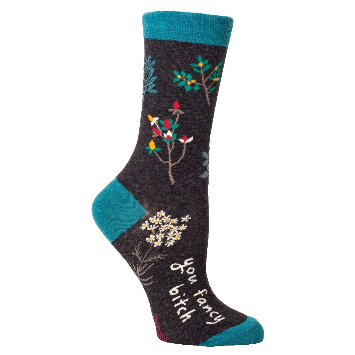 Calcetines para mujer floral Blue Q