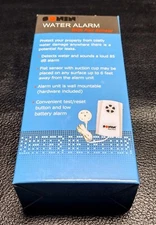 Brand New Sonin Water Alarm Remote Dual Sensors Detects Water. 85 Decible Alarm 
