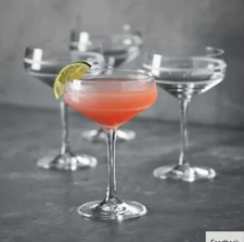 4 Drafthouse by Fortessa Cocktail Coupes 8.8 oz Schott Zwiesel  4-pack box  NEW