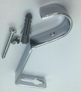 Gardinenstange Stange Halterung Halter Vorhang Wand Verchromt 28mm Menge 20 Ebay