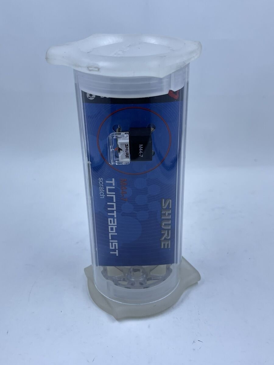 Shure M44-7 NOS Pro DJ Scratch Cartridge & Stylus Needle For Shure M44-7 NOS Pro DJ Scratch Cartridge & Stylus Needle For