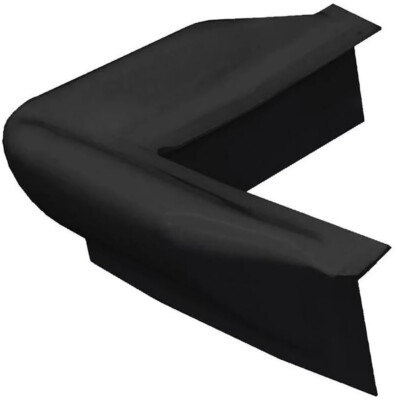 Dock Edge Bumper Corner Guard Black Boat Protection Marine Fenders Vinyl Shield