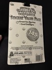 NIP Vintage Rose Art Star Wars Sticker Mega Pack 1997 Luke Han C3PO Chewbacca R2 — photo 4