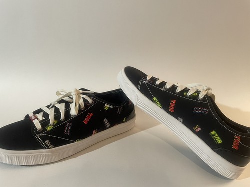 Toms Marvel Women’s 8.5 Black Travel Lite Low Top Lace Up Size W8.5/M7 Sneakers - Picture 4 of 9