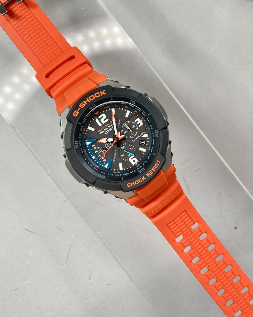 Casio G-Shock GW-3000M-4AJF SKY COCKPIT Men's Watch Used Casio G-Shock GW-3000M-4AJF SKY COCKPIT Men's Watch Used