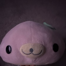 Purple, Beige  Green Plush Stuffed Animal Soft Plush Toy, Plush Animal Doll