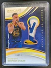 2024-25 Immaculate Stephen Curry Champion Patch Gold #5/10 Warriors