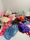 Huge Vintage Barbie Clothes Lot Dresses Shoes Accessories Mattel As Is
