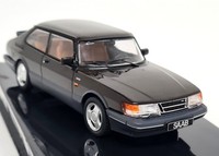 Ixo 1/43 Saab 900 Turbo Black 1988 Diecast Scale Model Car