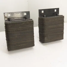10" x 10" Laminated Rubber Loading Dock Bumpers Set Of 2