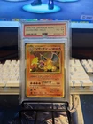 1996 pokemon japanese basic# 6 charizard-holo psa 4