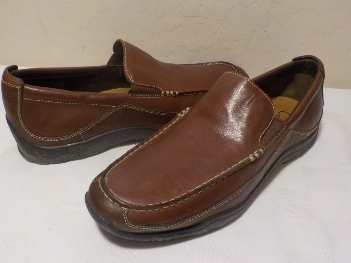 Cole Haan Sz 11.5M Brown Slip On Stitch Moc Toe Co Cole Haan Workwear M Men main image 2