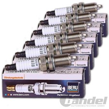 6x BERU Zündkerze Z188 ULTRA PLATIN für AUDI A4 (B5) A6 (C5) ALFA 156 (932)