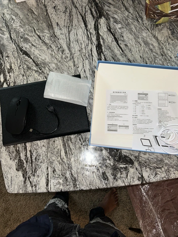 5G Bluetooth Tablet with Keyboard and Mouse Set (Brand New!) - Image 4 of 4