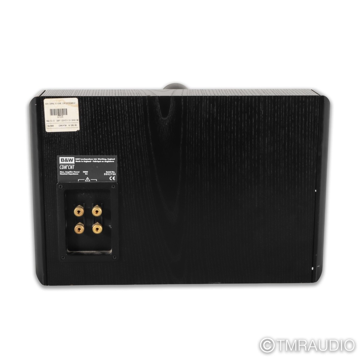 Bowers & Wilkins CDM CNT Center Channel Speaker; Black | eBay
