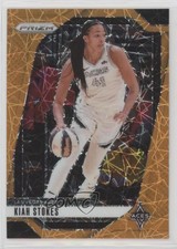 2024 Panini Prizm WNBA Orange Velocity Prizm Kiah Stokes #122 1ov1