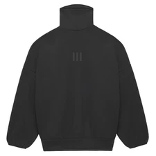 adidas Fear Of God Athletics Mock Neck Sweatshirt Mens Black  IS5314