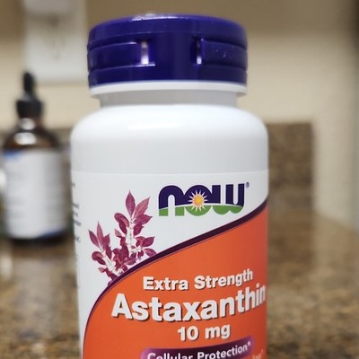 NOW Extra Strength Astaxanthin 10 mg Softgels General Health Unflavored 50 Ct