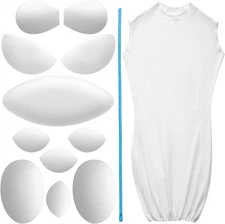 13 Pcs Pro Modular Dress Form Padding Female Dress Form Mannequin Body Padding S