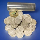 Roll Of 40 1934-D Buffalo Nickels Full Date Circulated Denver Mint 5 Cents