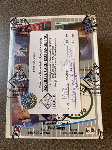1989 Fleer Baseball Card Pack - Sealed Cello Pack (36 Cards) W/ Griffey Jr., Ryan