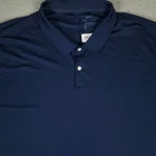 Nike Polo Shirt Mens Size 4XL Navy Blue Swoosh Golf Casual Short Sleeve