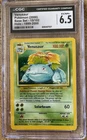 Pokémon Venusaur Base Set 15/102 Holo Rare CGC 6.5 Wizards 1999