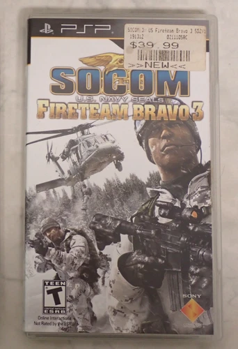 SOCOM US Navy Seals Fireteam Bravo 3 PSP w/Manual