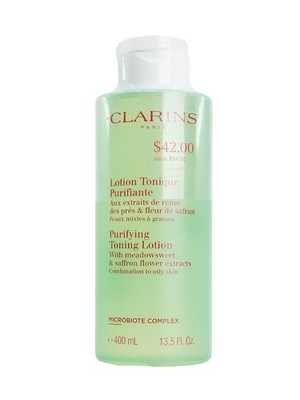 Clarins Purifying Toning Lotion Combination & Oily Skin 13.5 OZ