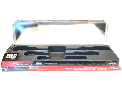 Snap-on 100th Anniversary Hard Handle Ratchet Set RAT3HLFDCE