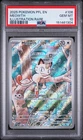 2025 POKEMON PFL EN-PHANTASMAL FLAMES ILLUSTRATION RARE #106 MEOWTH PSA 10