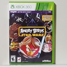 Angry Birds Star Wars (Microsoft Xbox 360, 2013) XBOX 360 CIB TESTED✅