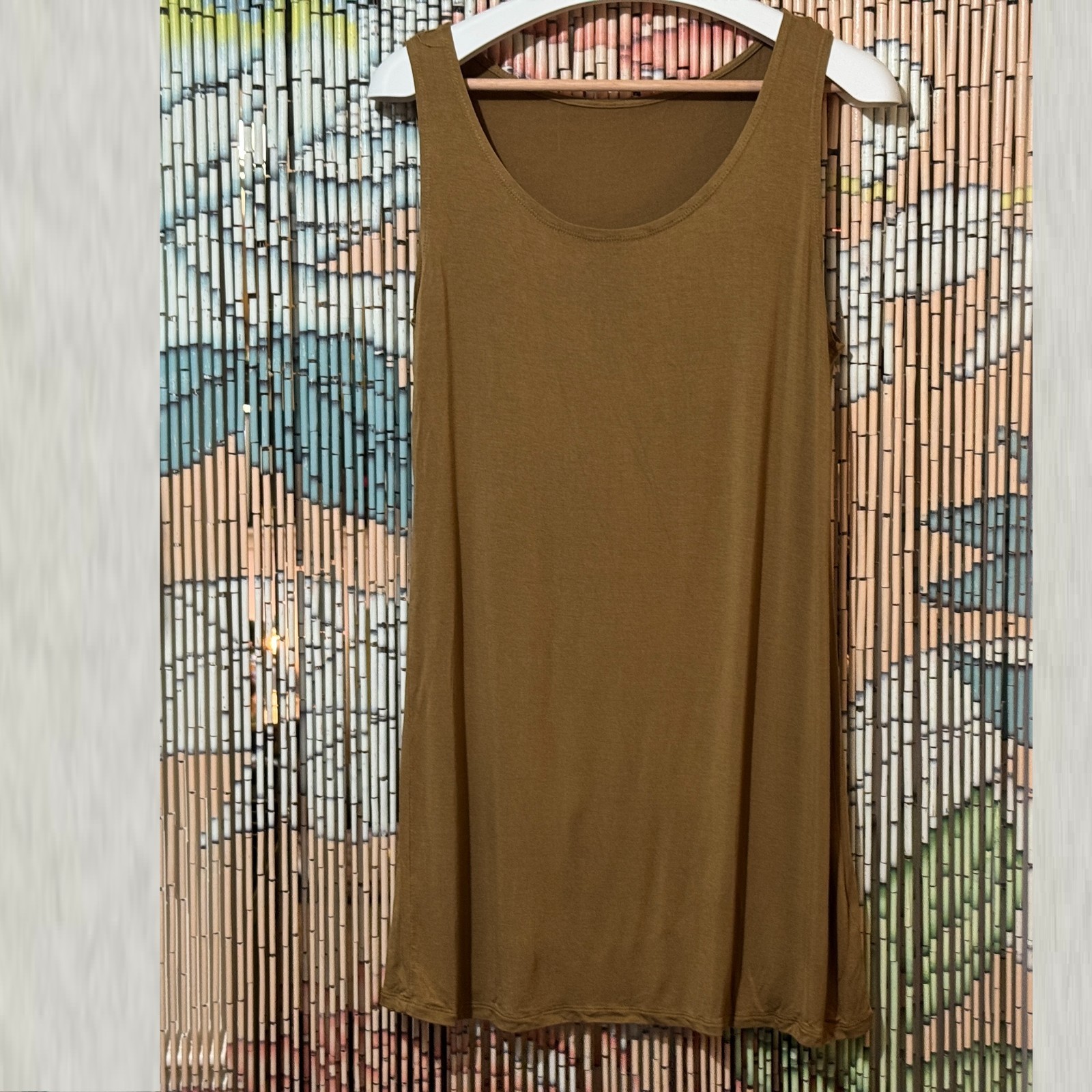 LOGO Layers by Lori Goldstein Basic Solid Knit Ta… - image 1