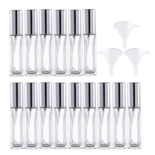 Mini Perfume Atomizer 10ml Refillable Glass Perfume Bottles Empty Spray Bottl...