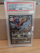 Greninja EX 132 Scarlet & Violet Promo Holo Card PSA 9 Mint
