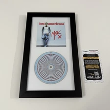 MGK SIGNED FRAMED LOST AMERICANA CD MACHINE GUN KELLY AUTOGRAPHED JSA COA