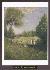 JULIAN ALDEN WEIR The Fishing Party (1915) ART ARTWORK PAINTING POSTCARD