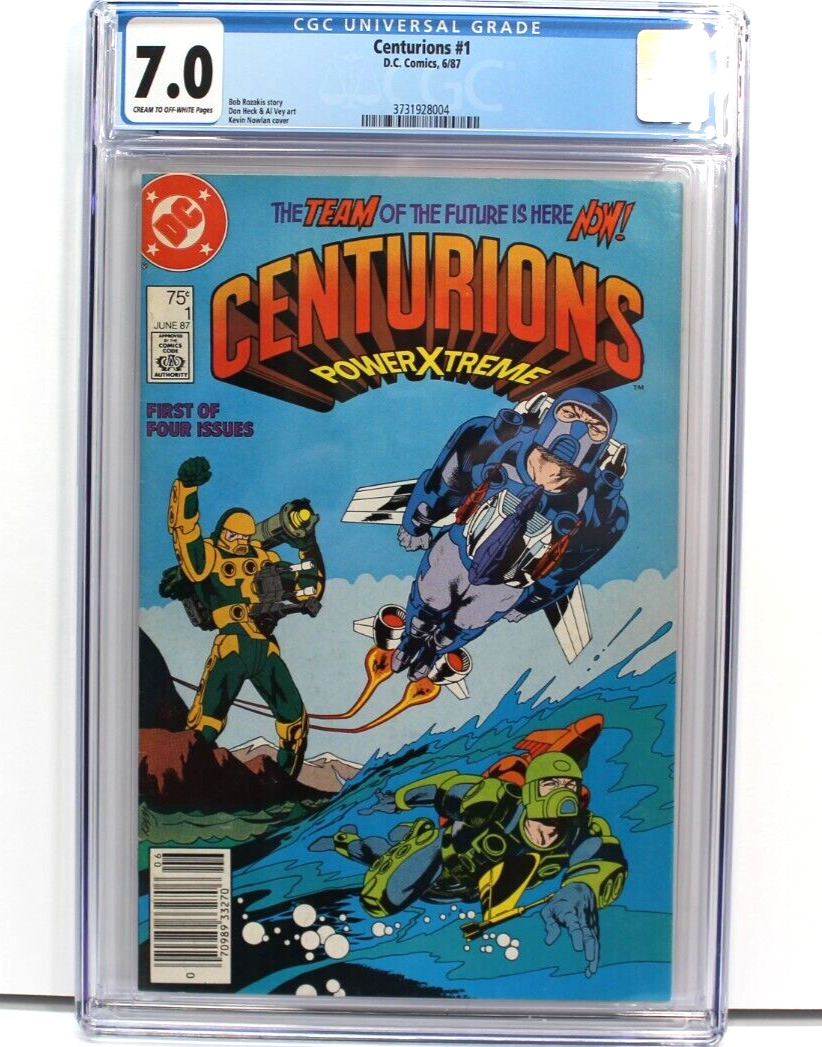 CENTURIONS #1 DC Comics CGC 7.0 1987