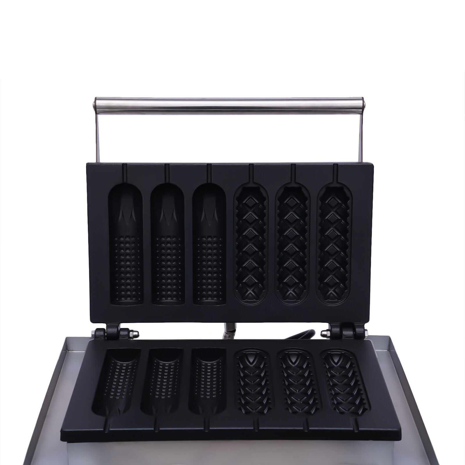 Commercial Electric Waffle Maker Hot Dog French Muffin Machine Corn Dog Maker