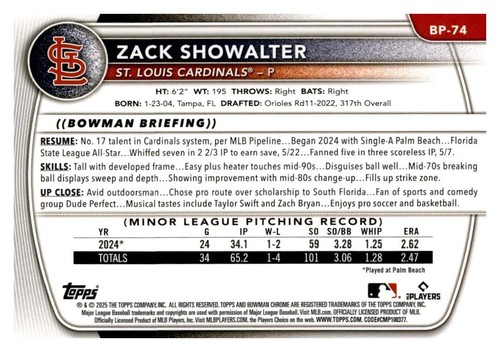 2025 Bowman Baseball Paper Vets RCs & Prospects Complete Your Set You Pick Card - Picture 347 of 499