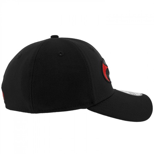 Batman and Robin Logo New Era 39Thirty Fitted Hat Black - Picture 4 of 24