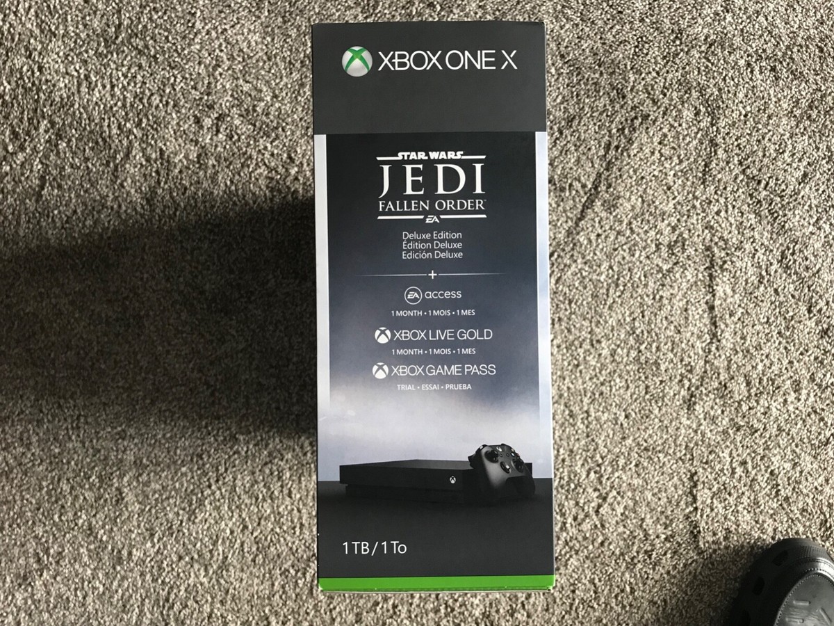 Microsoft Xbox One X 1TB Star Wars Jedi: Fallen Order Bundle for