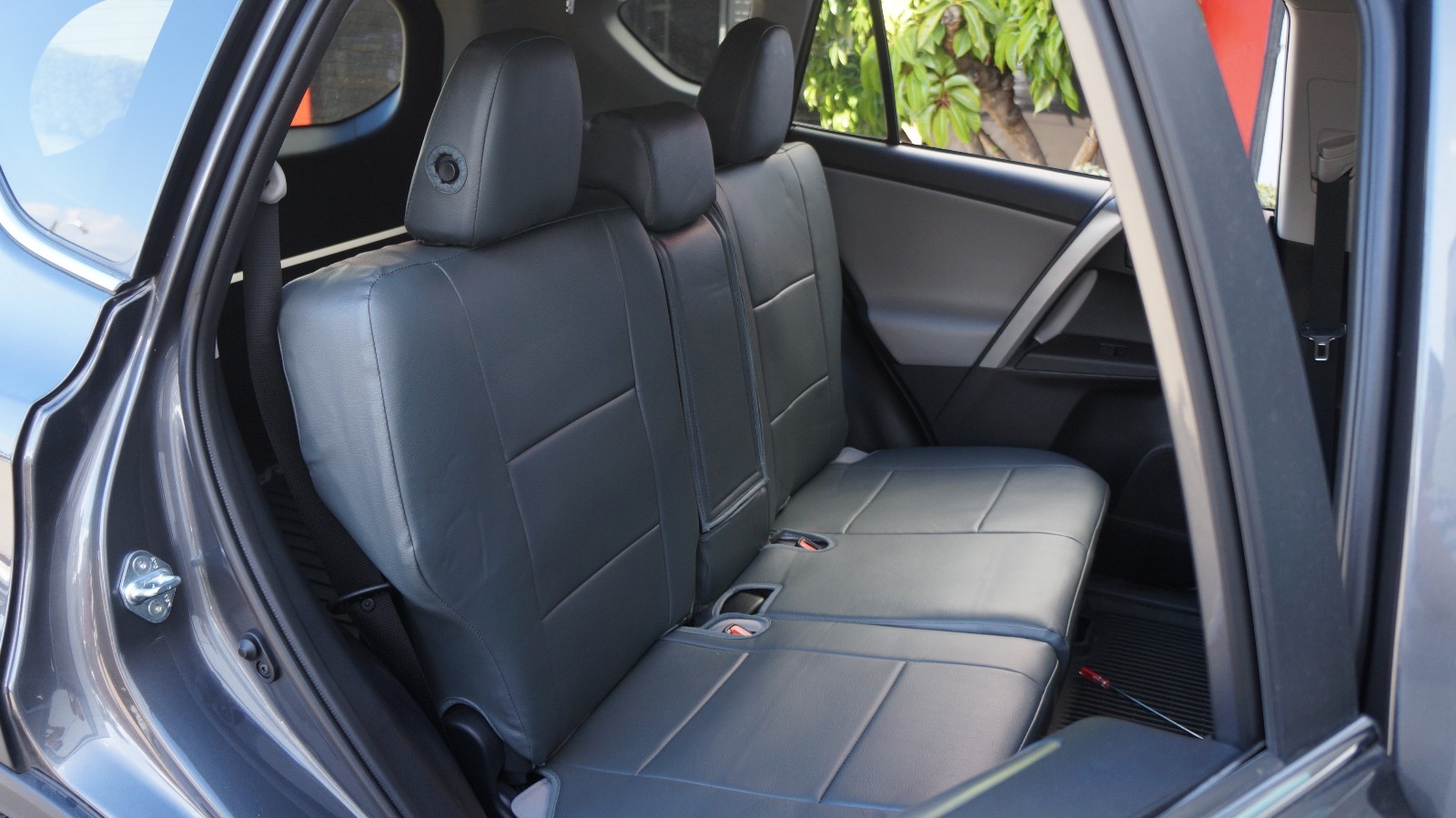 IGGEE S.LEATHER CUSTOM FIT SEAT COVERS FOR TOYOTA RAV4 20122018