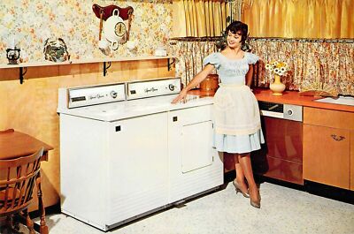 1960's Vintage Speed Queen Washer Dryer Refrigerator / Tool Box Magnet