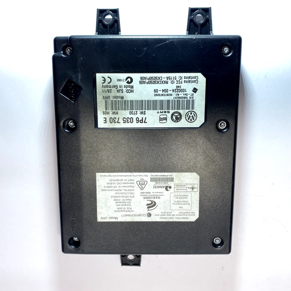 2007-2017 Volkswagen VW Tiguan Passat Golf Bluetooth Interface Control Module - Image 2 of 4