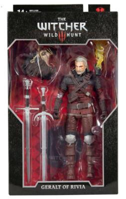 McFarlane Toys The Witcher Geralt of Rivia Wolf Armor 7 Action Figure USA