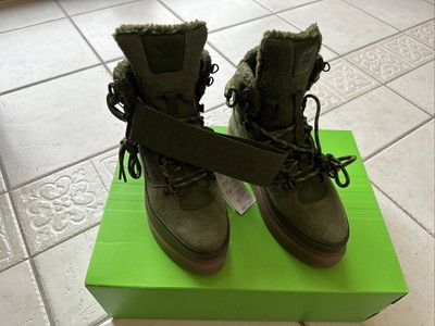 ADIDAS Ivy Park Super Sleek V1 Womens Wild Pine Hi-Tops, 6 UK / 39EUR  **RARE**
